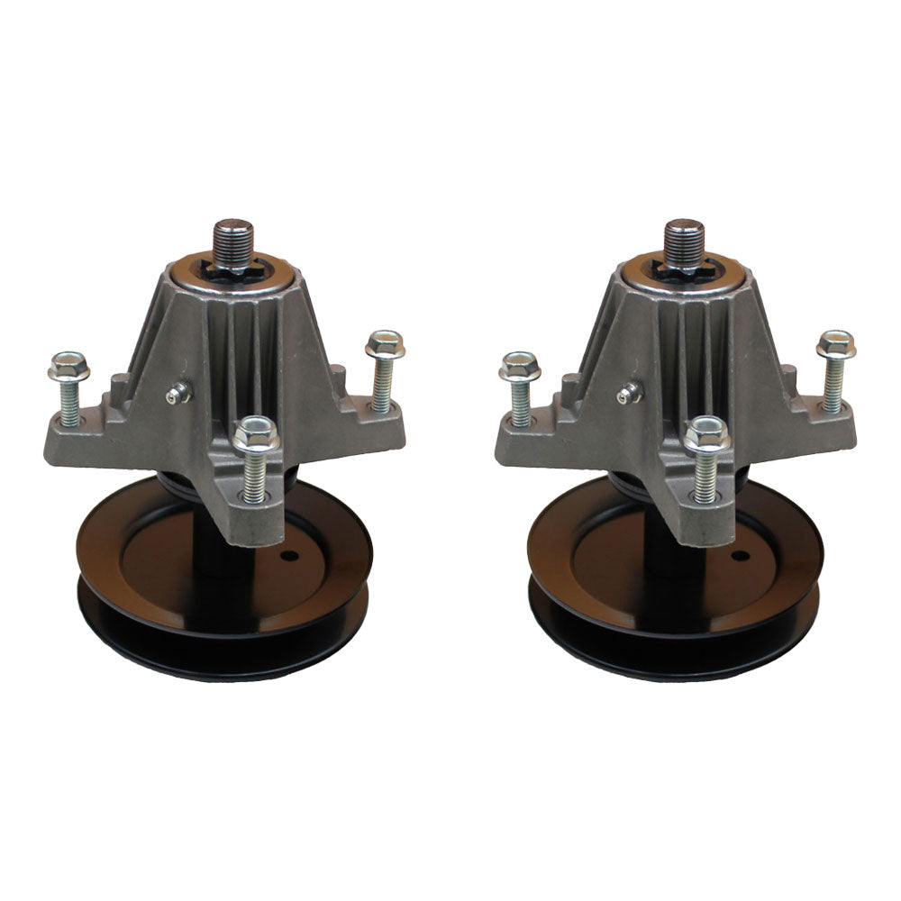 Qty: 2 Spindle Assemblies
 Fits MTD Replaces 618-06980
