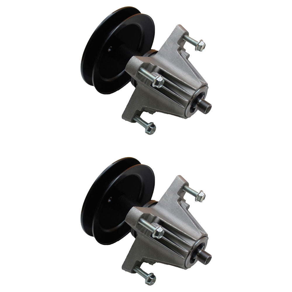 Qty: 2 Spindle Assemblies
 Fits MTD Replaces 618-06980
