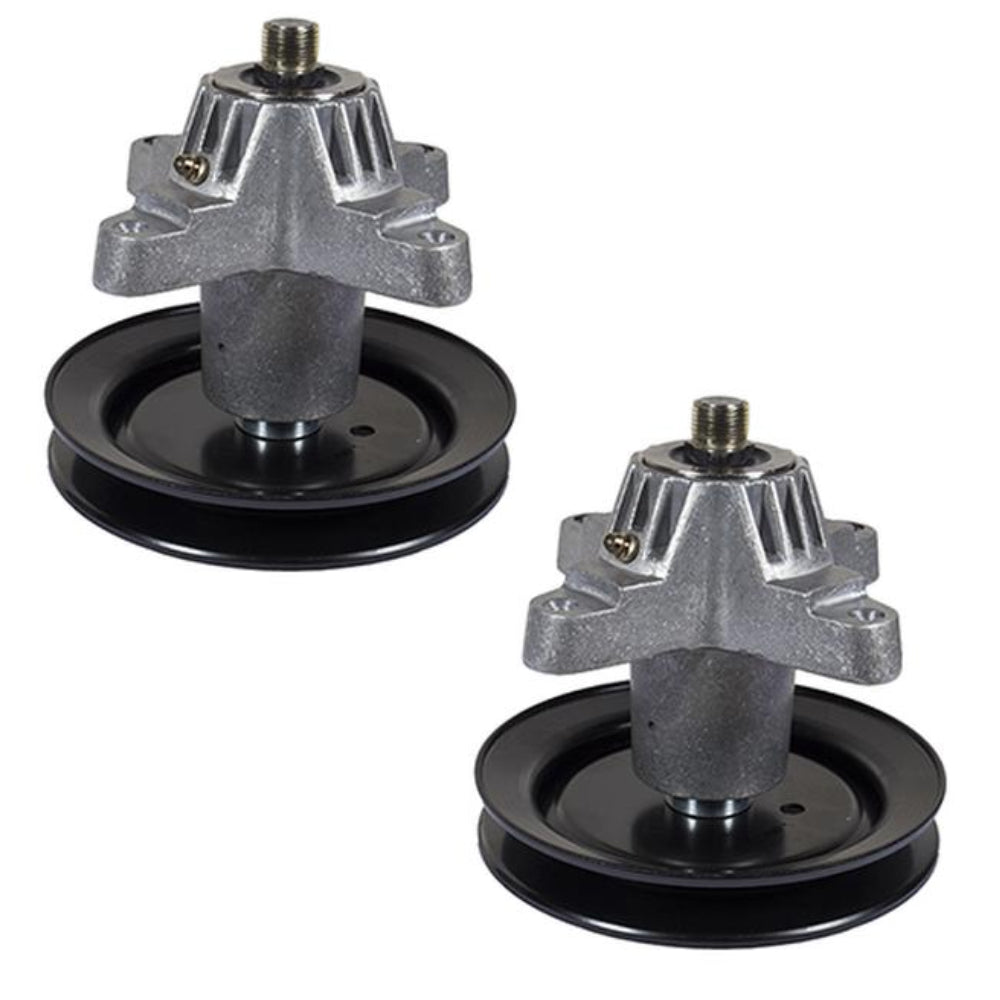 Qty 2: Mower Deck Spindle Fits MTD Replaces 618-04456