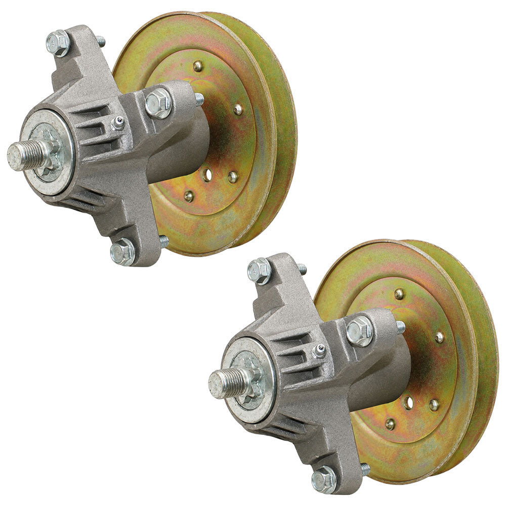 Qty 2: Mower Deck Spindle Fits Troy Bilt Replaces 918-04456A