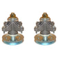 QTY 2: Spindle Assembly with Pulley
 Fits Troy Bilt Replaces 618-04124A