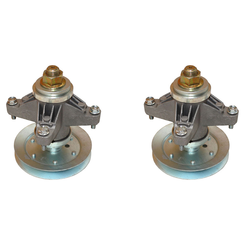 QTY 2: Spindle Assembly with Pulley
 Fits White Replaces 618-04124A