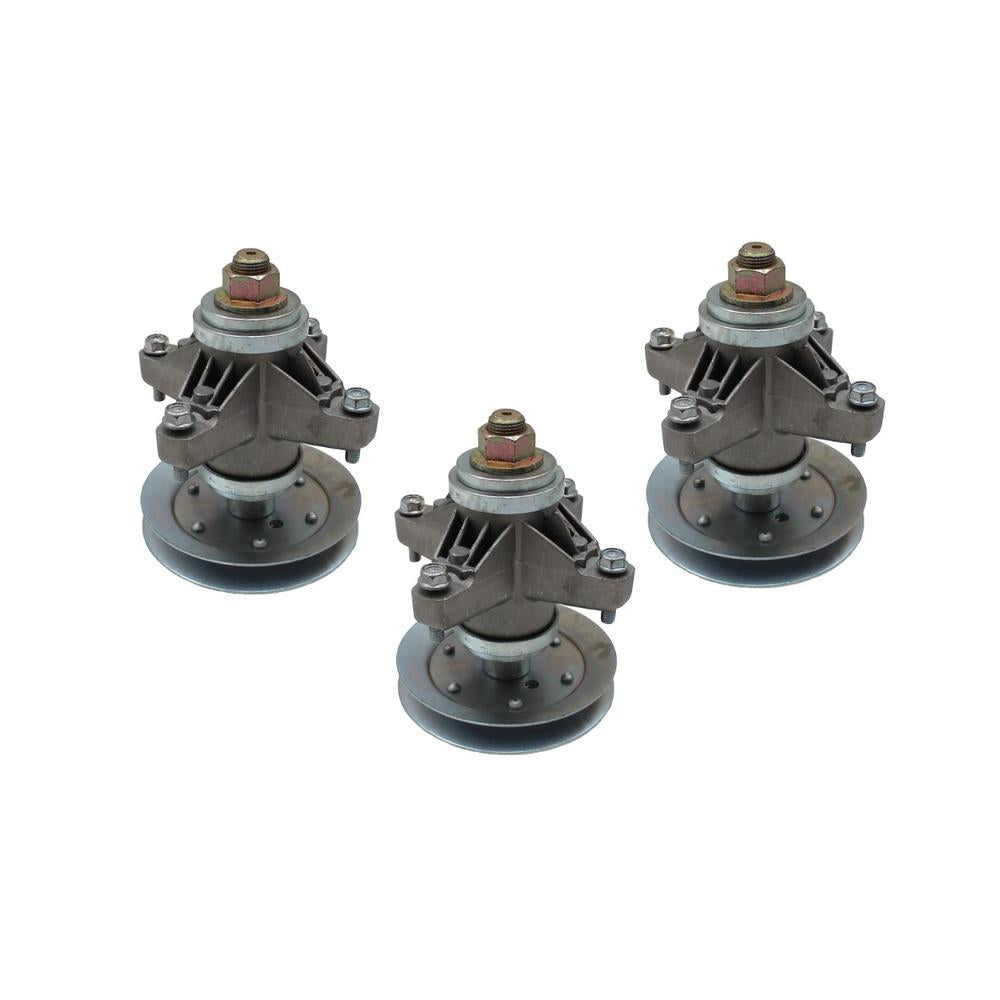 3 Pack Mower Deck Spindles fits MTD Lawn Mower 50" 54" Decks 918-04129B