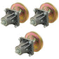 Set of 3 Mower Deck Spindles w/Bolts Fits Troy Bilt Replaces 618-0660
