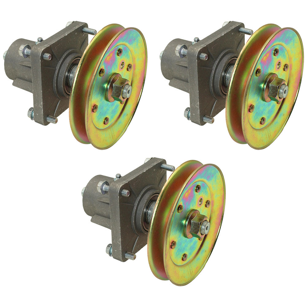 Three Pack Spindles Fits Cub Cadet Series i1046 With 46" Decks