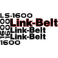 Decal Set for Link-Belt 1600 Excavator