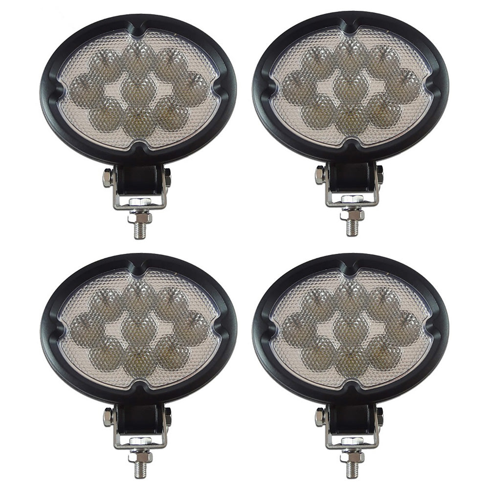 RE321841 Four (4) Industrial LED Flood Light Lamps Fits JD Tractor