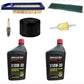 Filters w/ Spark Plug & Oil Fits John Deere 115 L108 LA105 LA110 LA115 Models 49