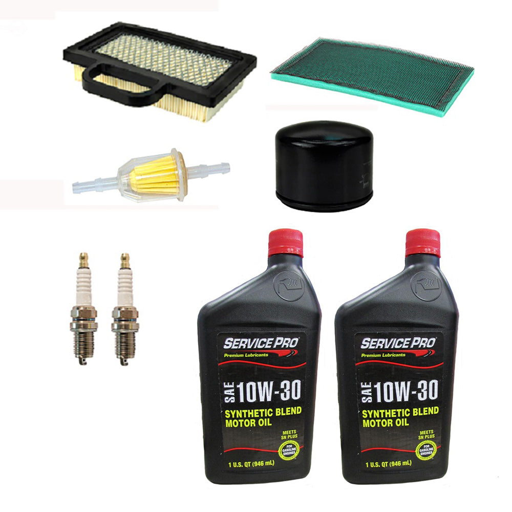 Filters w/ Spark Plugs & Oil Fits Stens