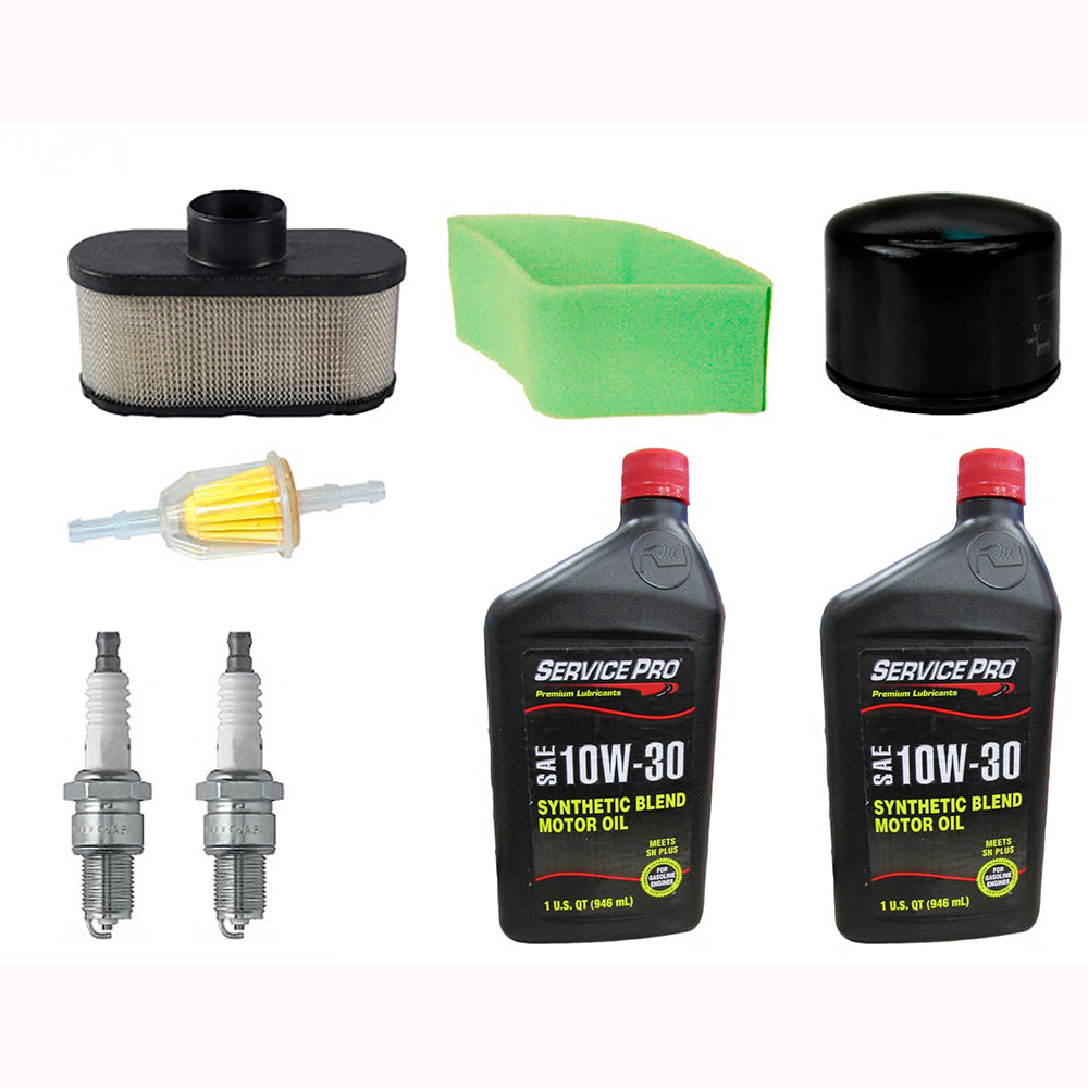 Filters w/ Spark Plugs & Oil Fits Toro Replaces 107-7817