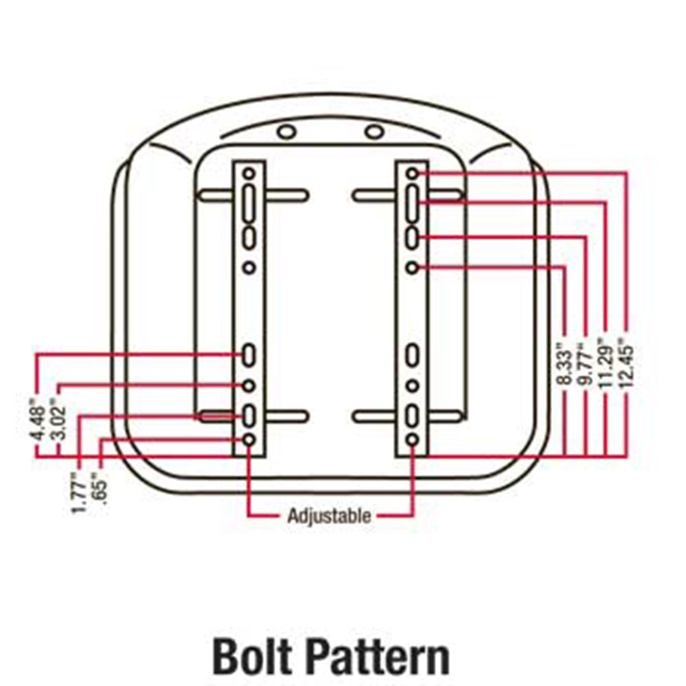 LGS100BL Fits Massey Ferguson Compact Tractor Seat Fits Many Models