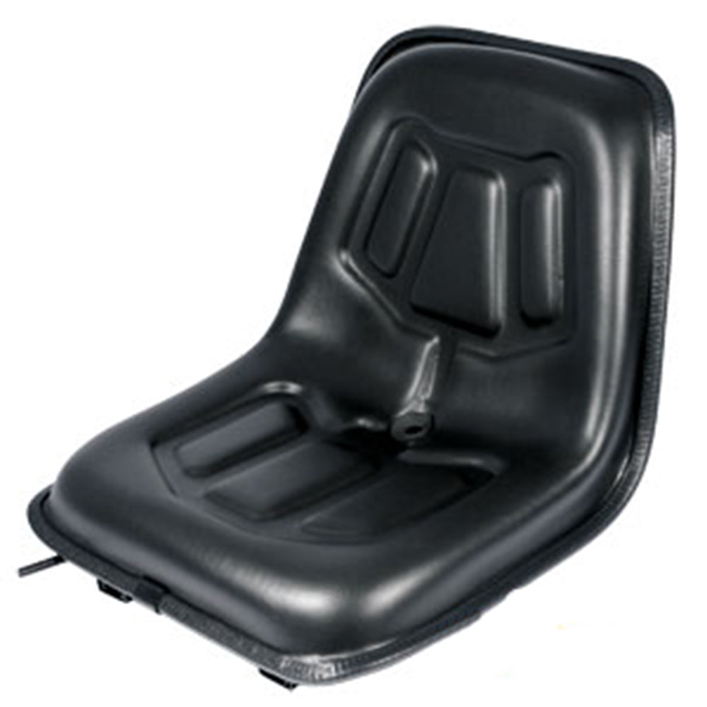 Tractor Lawn Garden Seat w Slide Tracks LGS100BL Metal Base Drain Fits Case IH