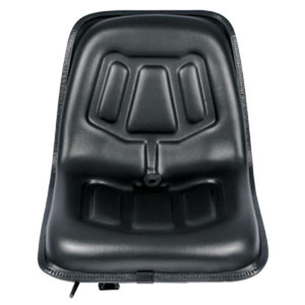 Tractor Lawn Garden Seat w Slide Tracks LGS100BL Metal Base Drain Fits Case IH