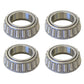 Qty. 4: Tapered Roller Bearing Cones  Fits Burch Replaces Front Axle