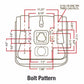 Seat LVA10029 Fits John Deere 4200 4300 4400 4500 4600 4700 4210 4310 4410 4510