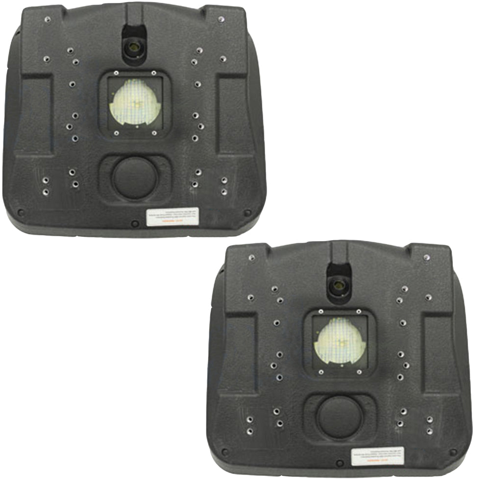Set Of Two (2) New High Back Seats Fits John Deere TCA17404 LVA10029