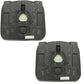 LVA10029 (2) Two Yellow High Back Seat Fits John Deere Fits Gator TCA24320