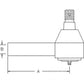 1404-1070 - Tie Rod End Fits John Deere