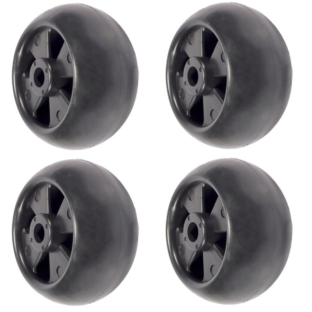 Qty 4: Deck Wheel w/o Hardware Fits John Deere Replaces AM116299