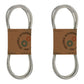 Qty 2: Deck Belt 
 Fits Oregon Replaces 175-299 Made with Aramid