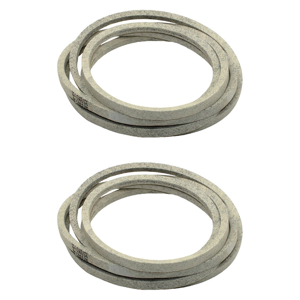 Qty 2: Deck Belt
 Fits John Deere Replaces M126536