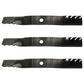 Fits Gator G5 Blades 3-Pack Fits John Deere Z-Trak 60 7 Iron Deck 596-7303