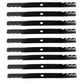 (9) Mulching Blades Fits John Deere ZTrak 60" Decks M128485