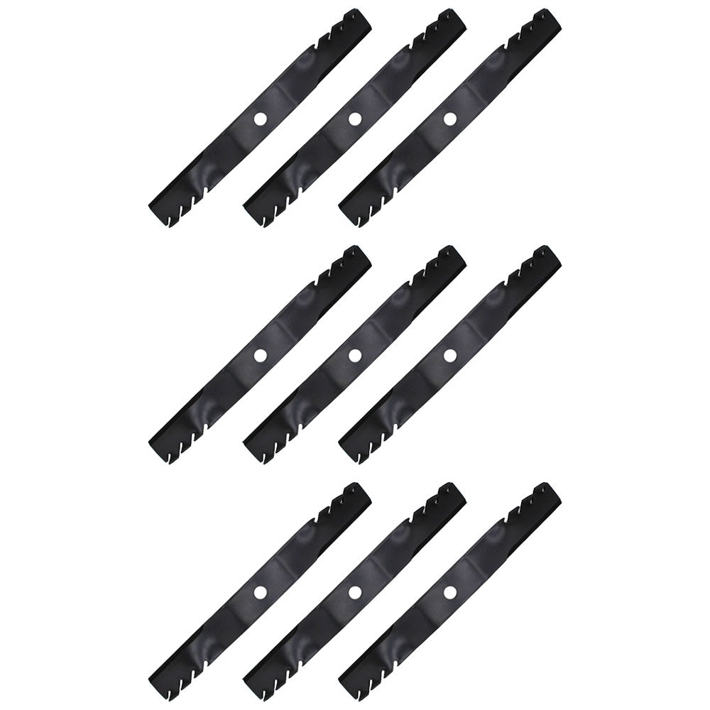Qty 9: Toothed Mulching Blade Fits Universal Products Replaces 7-08550