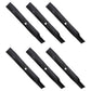 Qty 6: Hi-Lift Lawn Mower Blades Fits John Deere Replaces M158112