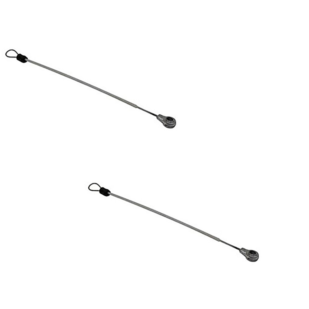 (2) Rear Tension Tailgate Cable M159508 Fits John Deere TX 4X2 HPX 4X2