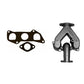 Manifold & Gasket Set Fits John Deere Replaces AM626T