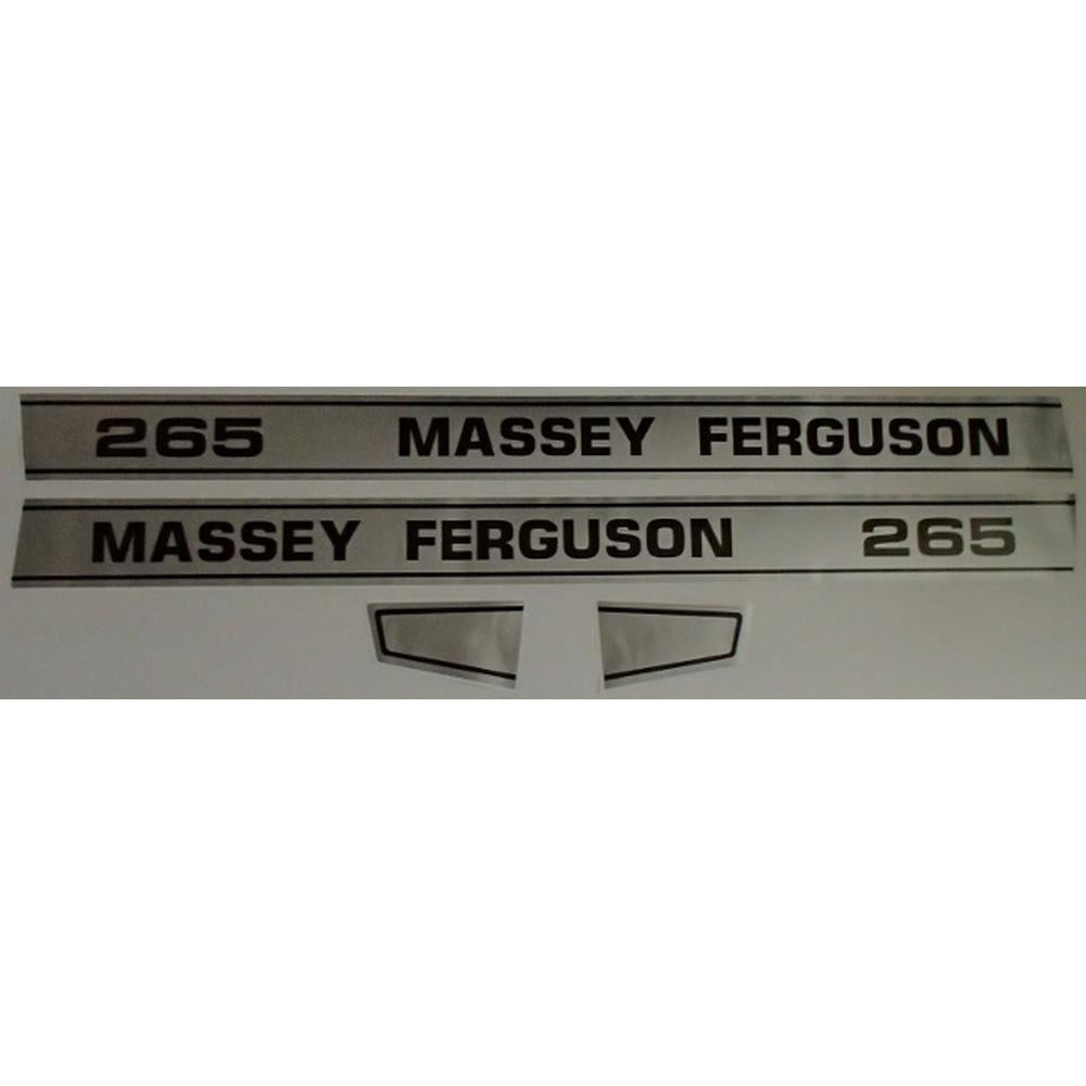 Hood Decal Set Fits Massey Ferguson 265