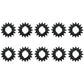 Qty 10: Starter Drive Gears Fits Briggs and Stratton Replaces 280104