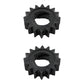 2 Pk Drive Gear Fits Briggs and Stratton 693059 Electric Start Fits JD L118 D170