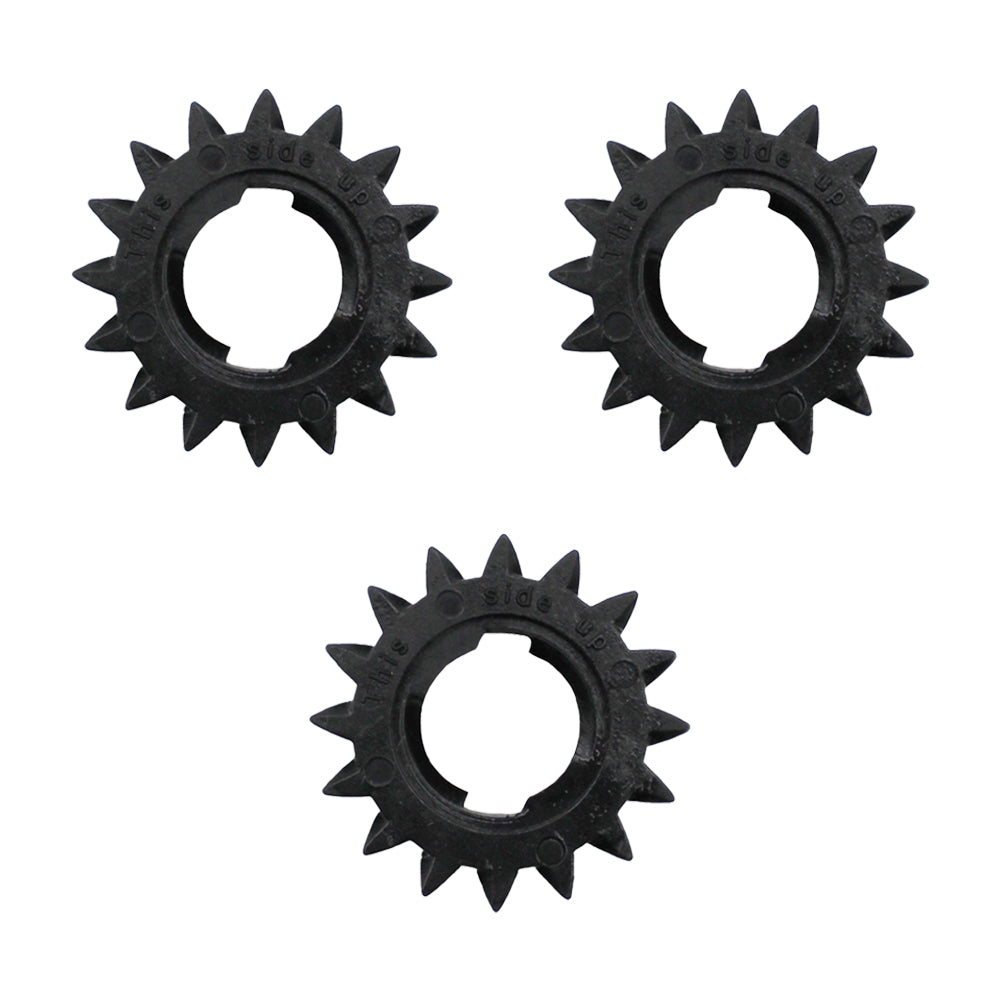 (3 Pack) Starter Drive Gears Fits Briggs and Stratton 280104 695708 696540