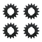 (4) 43-012 Starter Drive Gears Fits Briggs and Stratton 695708 280104 280104S