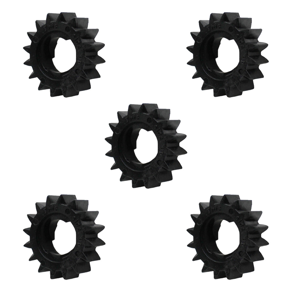 (5) STARTER MOTOR DRIVE GEARS for 050368 50368 Lesco Replacement 16 Tooth Gear