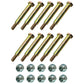 Qty 10: Wheel Bolt and Lock Nut Kits Fits Husqvarna Replaces 532 13 76-44
