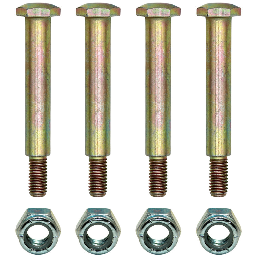 Qty. 4: Wheel Bolt and Lock Nut Kits Fits Cub Cadet Replaces 40340
