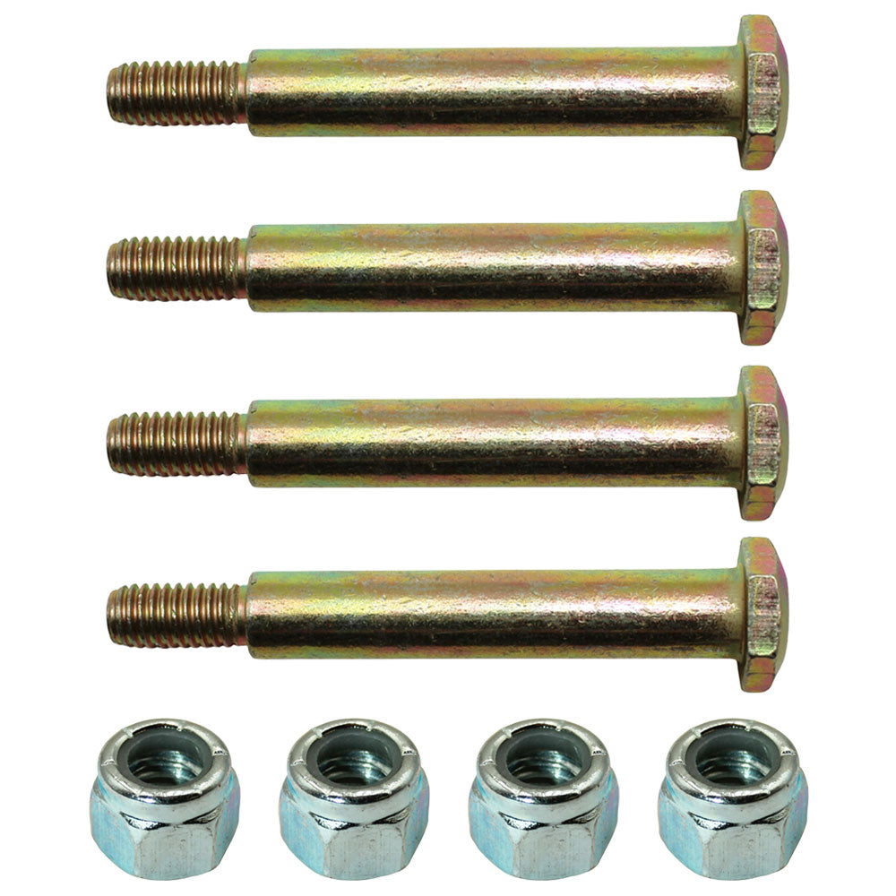 Qty. 4: Wheel Bolt and Lock Nut Kits Fits MTD Replaces 40340