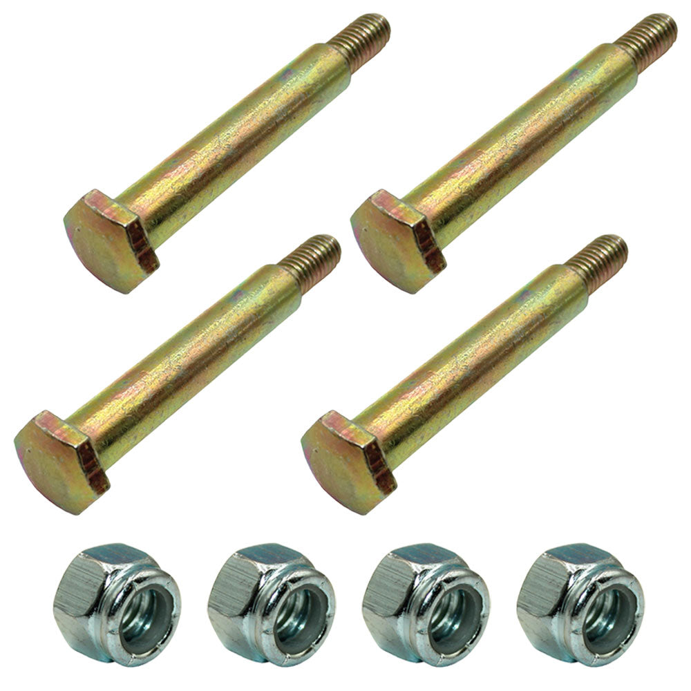Qty. 4: Wheel Bolt and Lock Nut Kits Fits MTD Replaces 40340