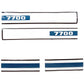 Hood Decal Set Fits Ford/New Holland Replaces 83928533