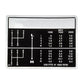 8 Speed Shift Pattern Decal with Live PTO Fits Ford Replaces C5NN7B292