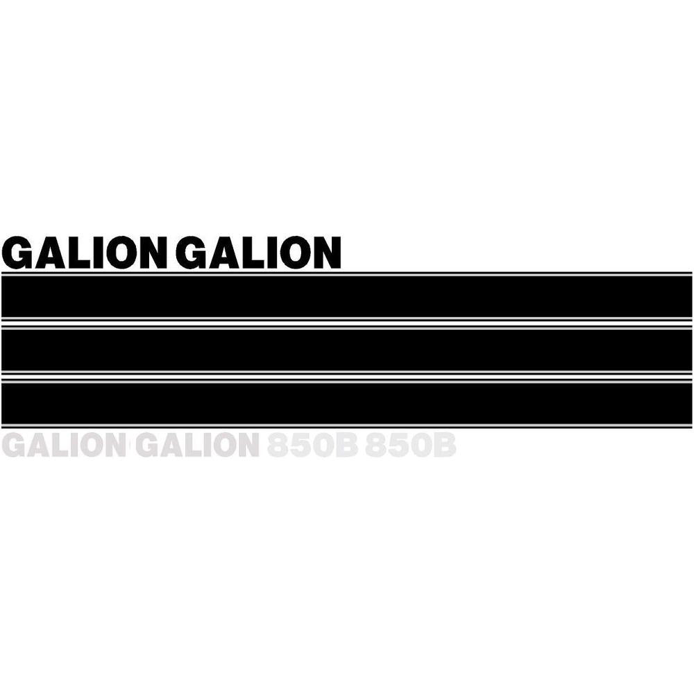 New Decal Set for Galion Model 850B Machines