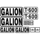 New Decal Set for Galion Model T-600 Series C Machines