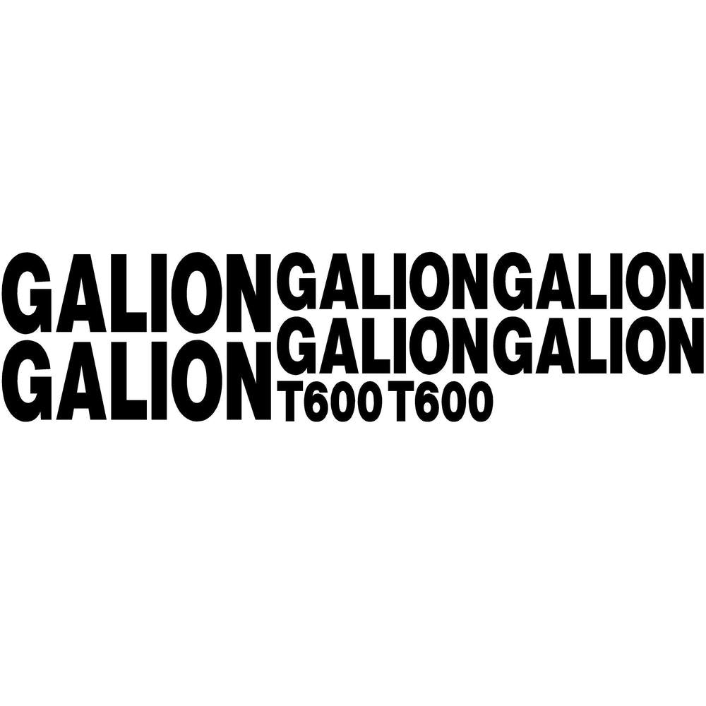 New Decal Set for Galion Model T600 Machines