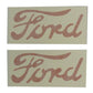 Hood Decal Set 8N Vinyl Fits Ford 8N