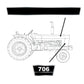 Vinyl Hood Decal Kit Fits FARMALL Fits International Harvester Tractor HKIH7 706
