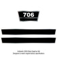 Hood Decal Set Fits Case-IH/Fits FARMALL Model 706 Replaces HKIH706