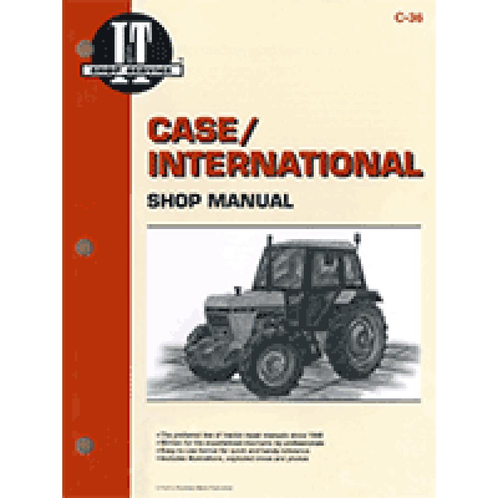 I&T C-36 Shop Manual Fits Case-IH Tractor Models 1490 1394 1390 1690 1494